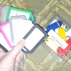 NEW Luggage/ Key Tags Multicolor